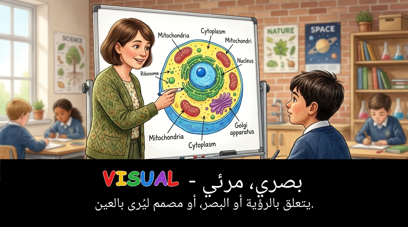 Arabic Illustration for visual